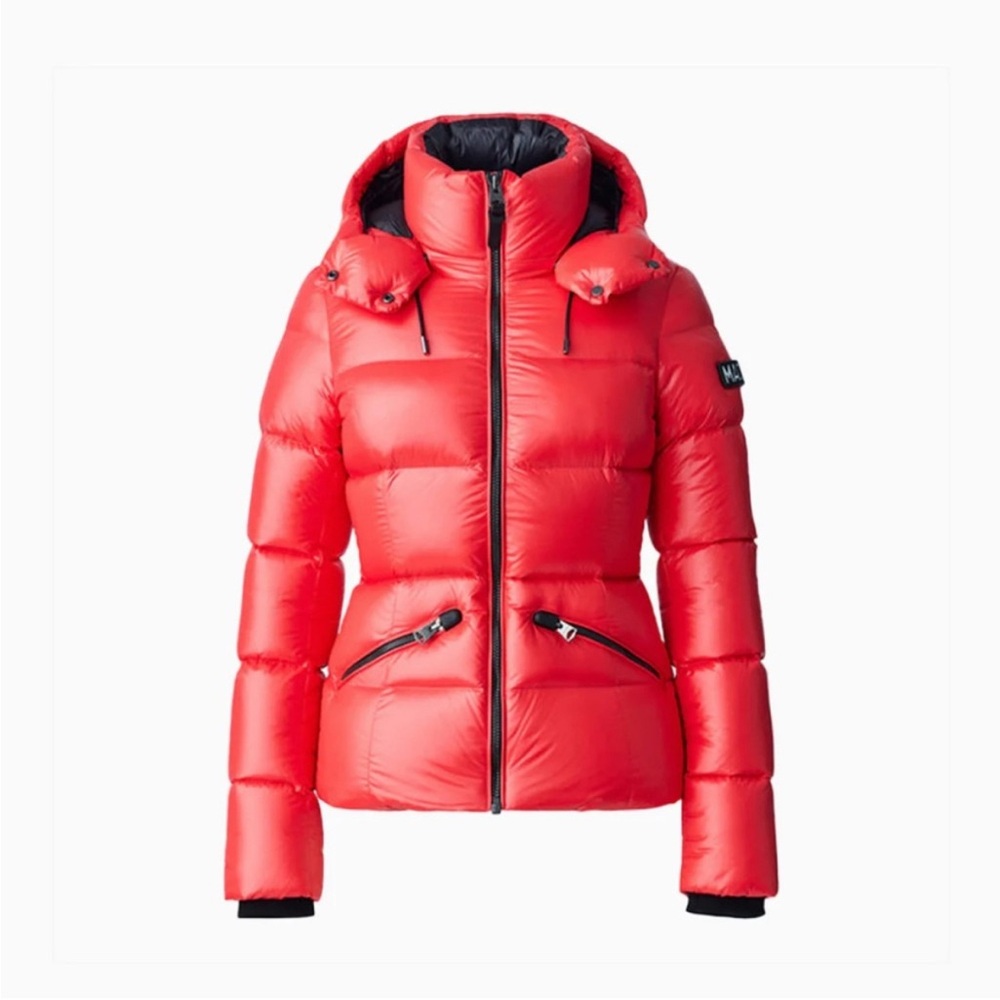 Mackage Vibrant Red Puffer Women’s Jacket XS